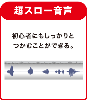 超スロー音声