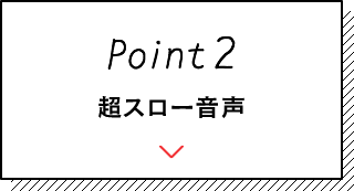 Point2 超スロー音声